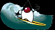 Duke is surfinging。